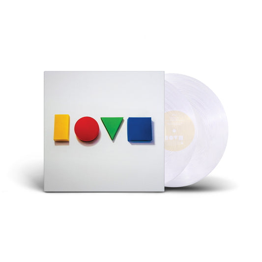 Jason Mraz "Love Is A Four Letter Word" 2xLP (Clear Vinyl)