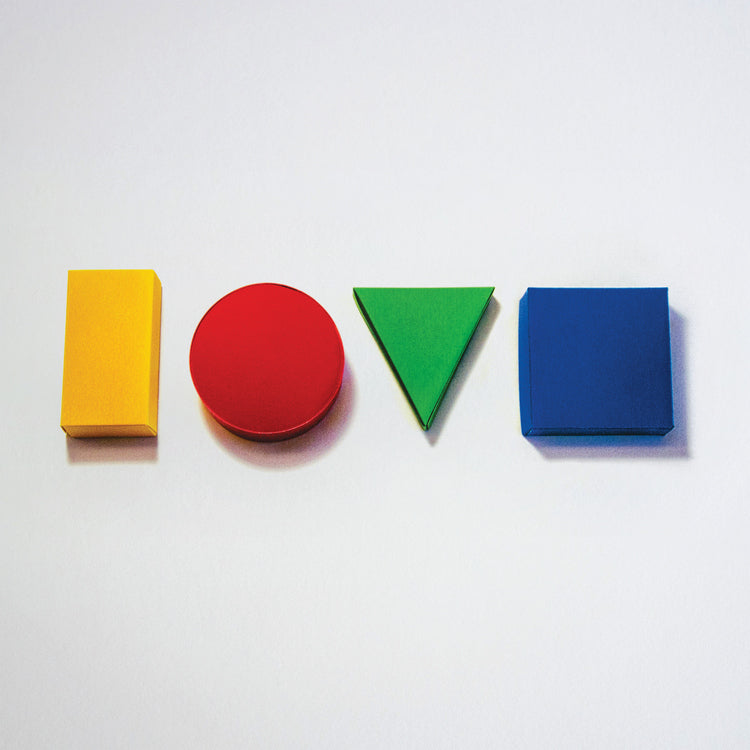 Jason Mraz "Love Is A Four Letter Word" 2xLP (Clear Vinyl)