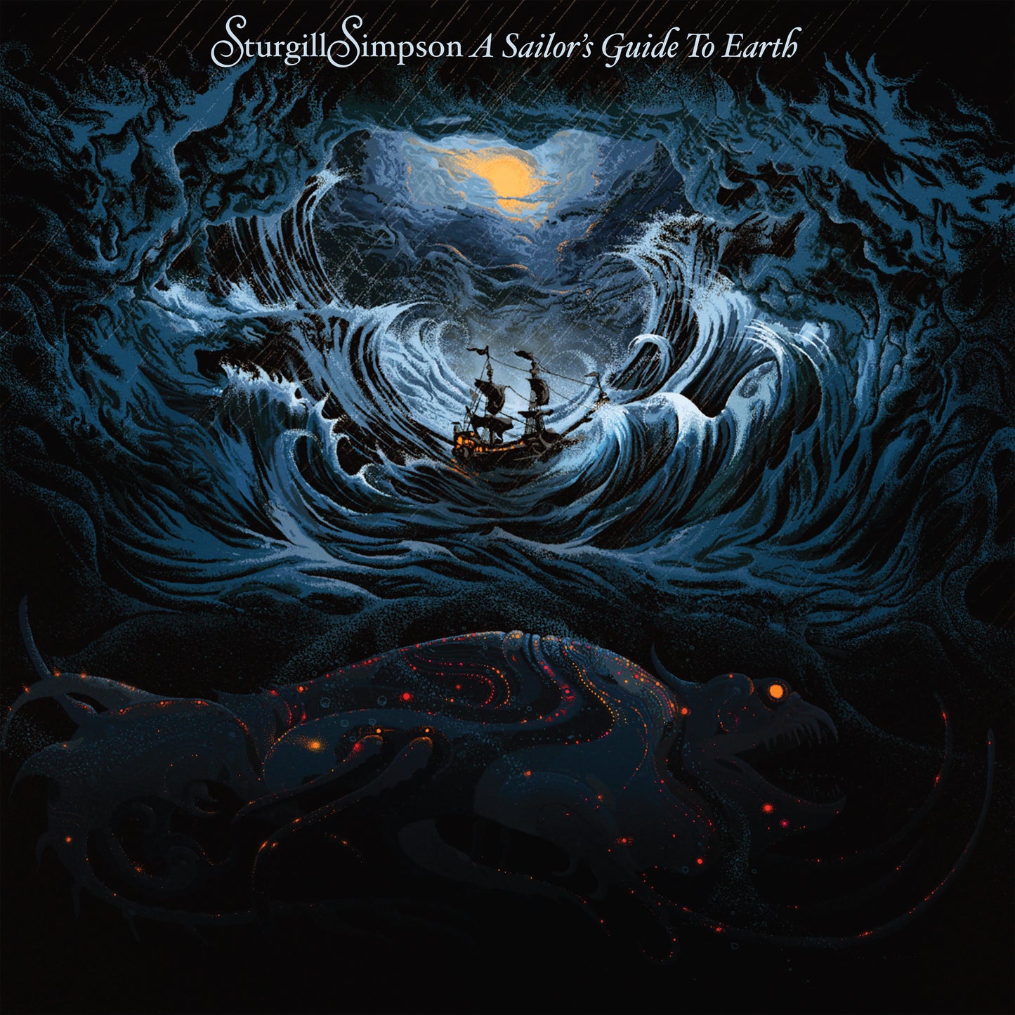 Sturgill Simpson "A Sailor's Guide to Earth" LP (Clear vinyl)