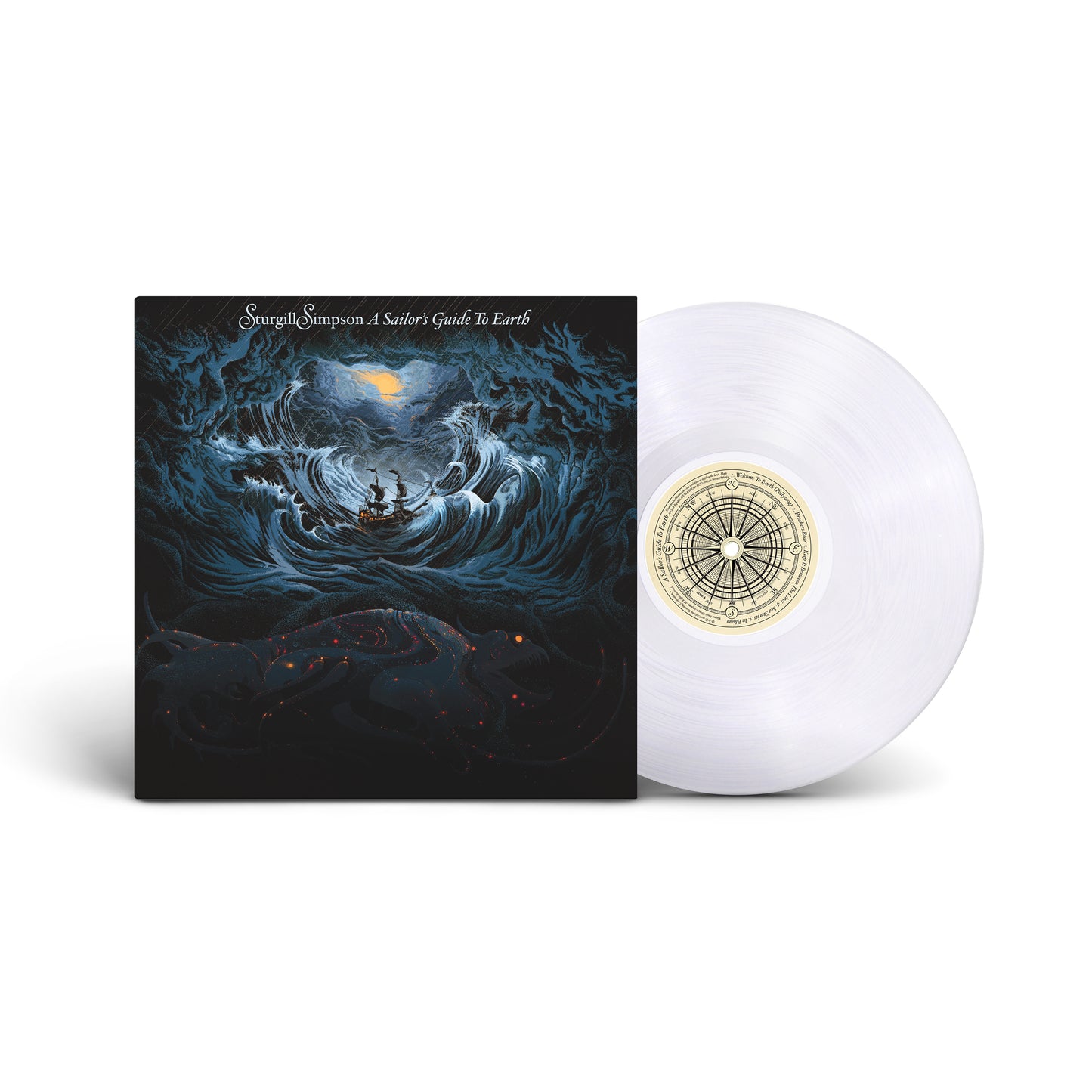 Sturgill Simpson "A Sailor's Guide to Earth" LP (Clear vinyl)