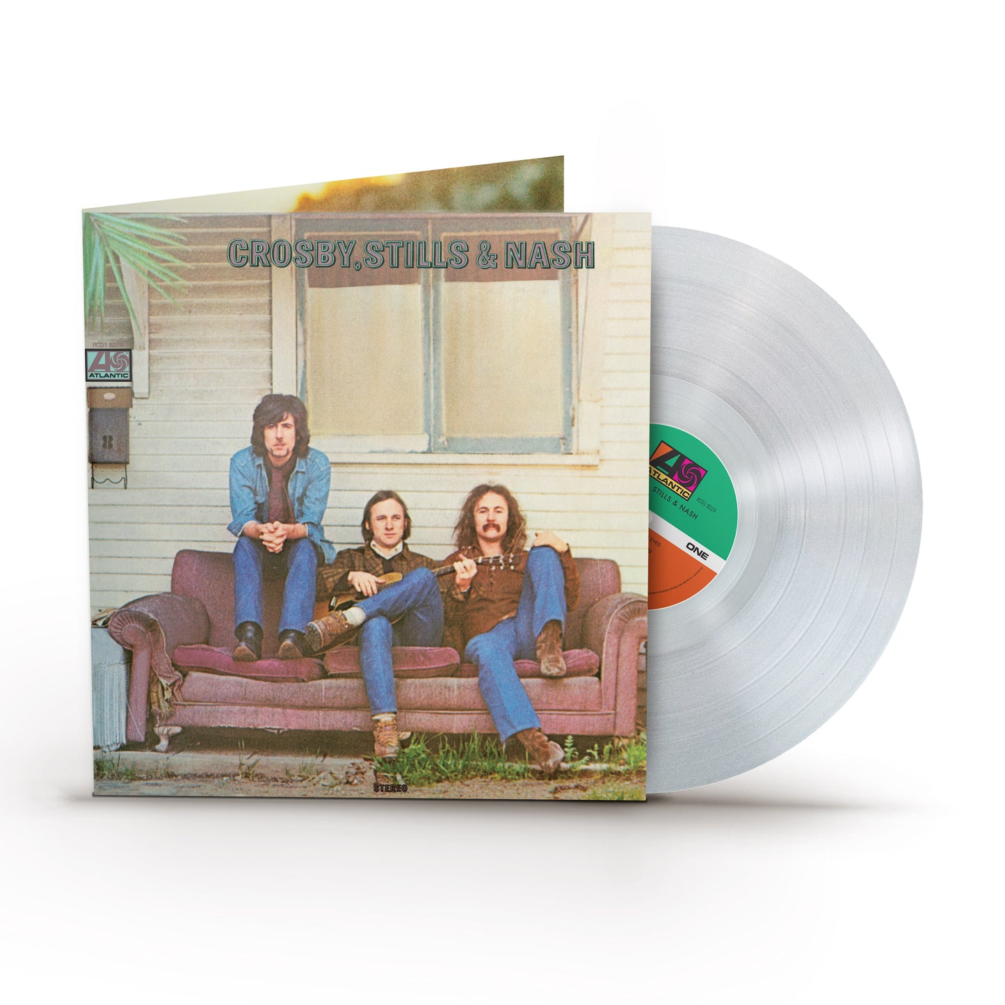 Crosby, Stills & Nash "S/T" LP (Clear vinyl)