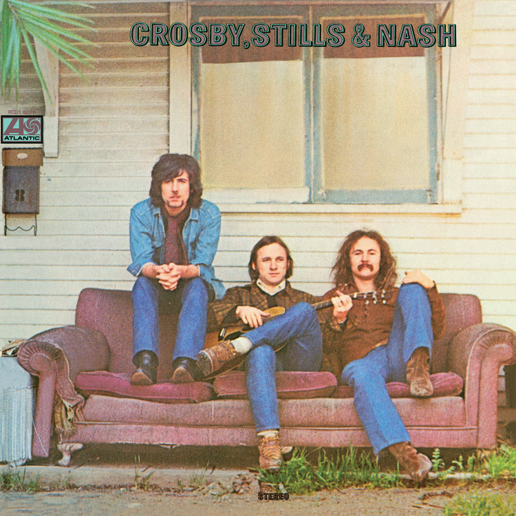 Crosby, Stills & Nash "S/T" LP (Clear vinyl)