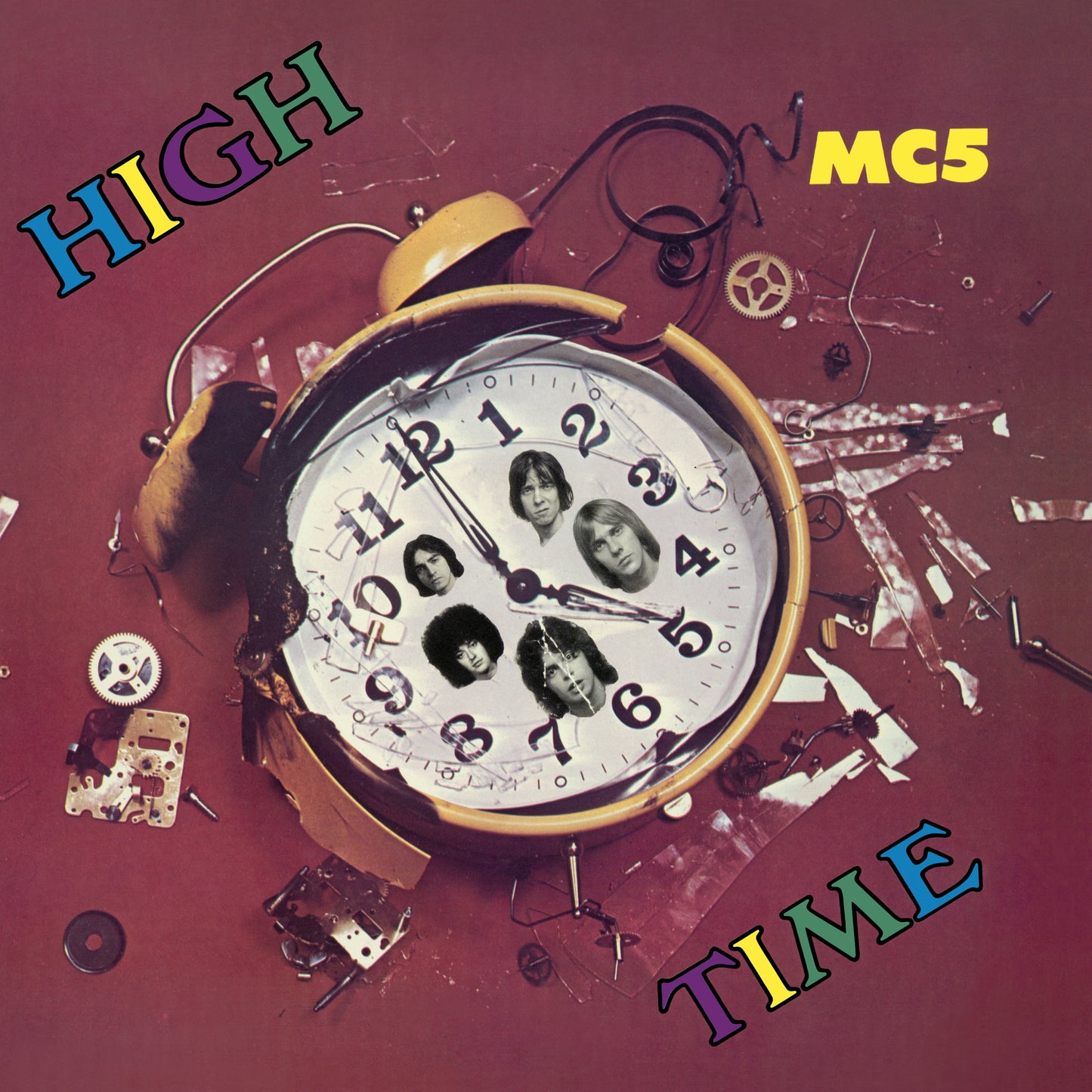 MC5 "High Time" LP (Clear / Yellow Splatter Vinyl)
