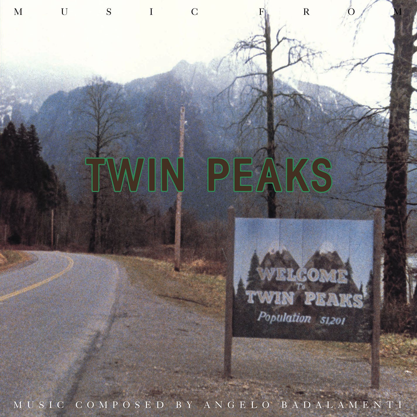 Angelo Badalamenti & Julee Cruise "Music From Twin Peaks" LP (Green Vinyl)