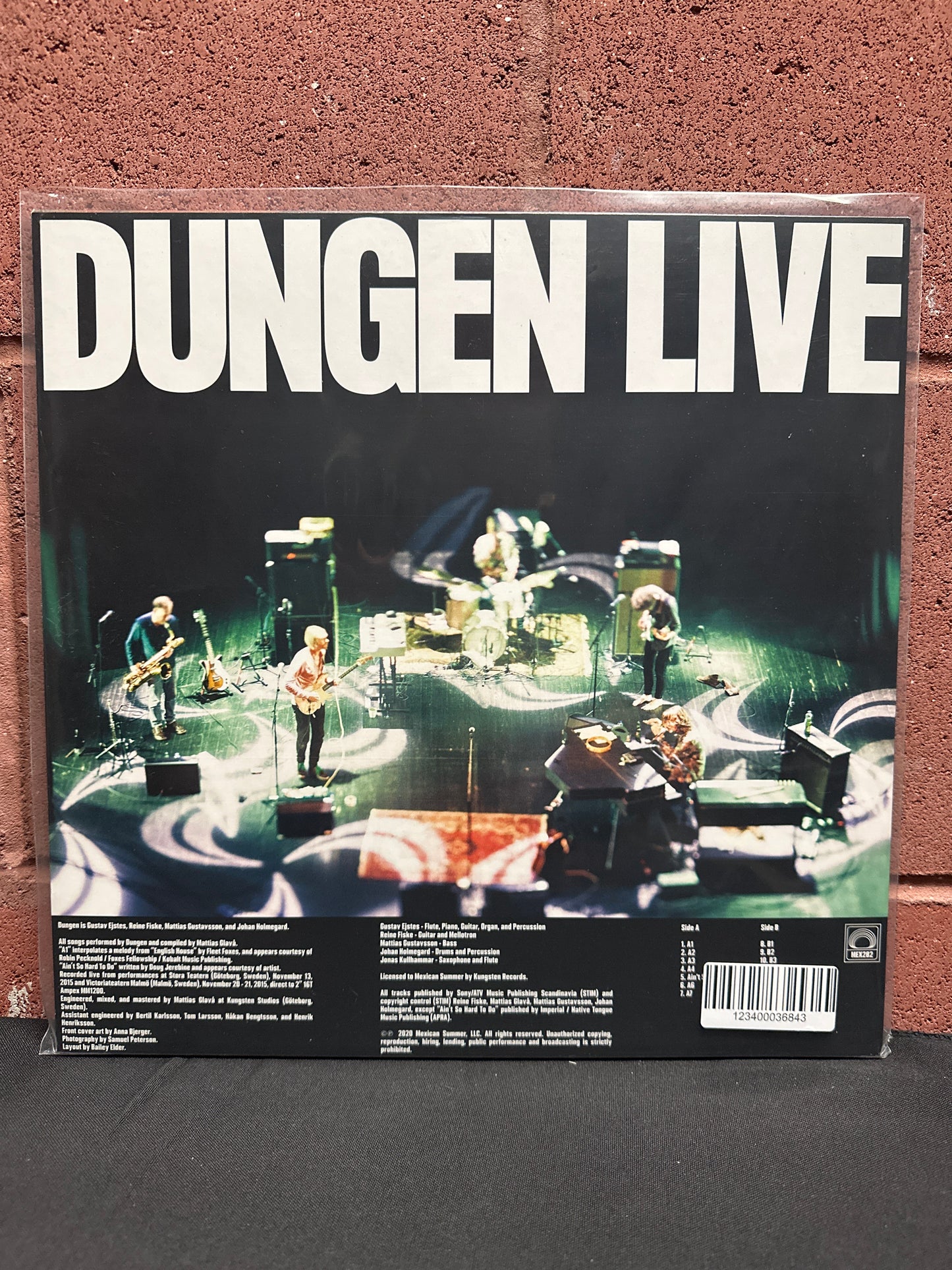 Used Vinyl:  Dungen ”Dungen Live” LP