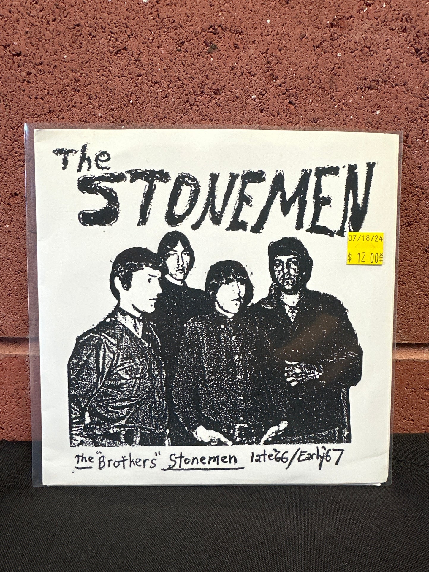 Used Vinyl:  Stonemen ”The "Brothers" Stonemen Late 66/Early 67” 7"