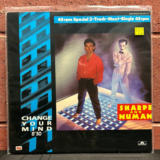 Used Vinyl:  Sharpe & Numan ”Change Your Mind” 12"