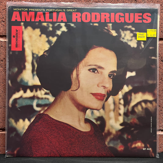 Used Vinyl: Amália Rodrigues "Portugal's Great Amalia Rodrigues" LP (1965 Press)