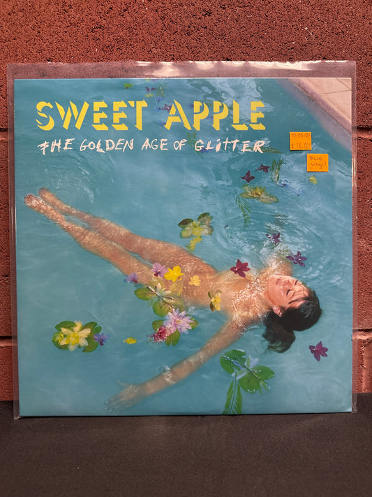 Used Vinyl:  Sweet Apple ”The Golden Age Of Glitter” LP (Blue vinyl)