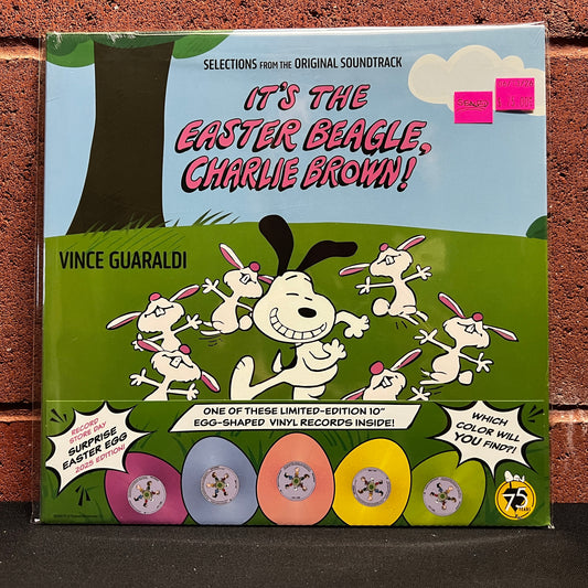 Used Vinyl: Vince Guaraldi "It's The Easter Beagle, Charlie Brown! (Selections From The Original Soundtrack)" 10" (2025 Press - Easter Egg Surprise Color Vinyl - Sealed)