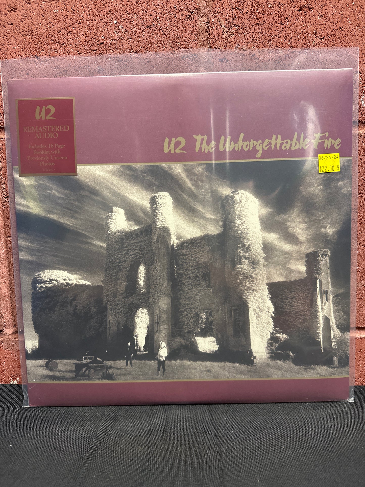 Used Vinyl:  U2 ”The Unforgettable Fire” LP