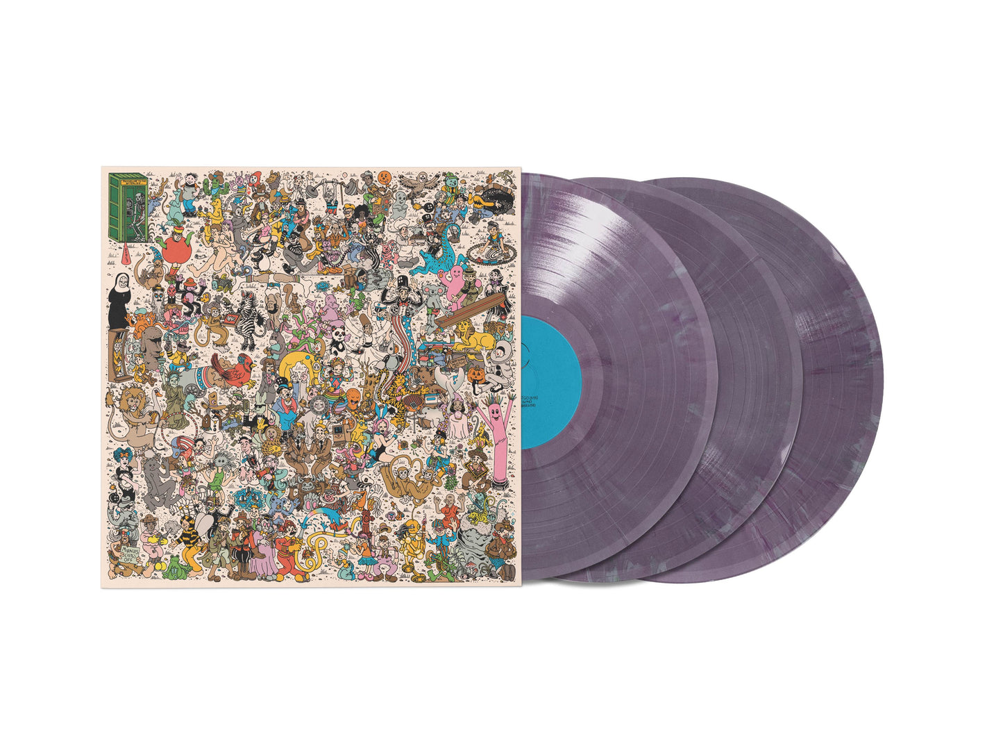 Goose "Everything Must Go" 3xLP (Indie Exclusive Magenta EcoMix Vinyl)