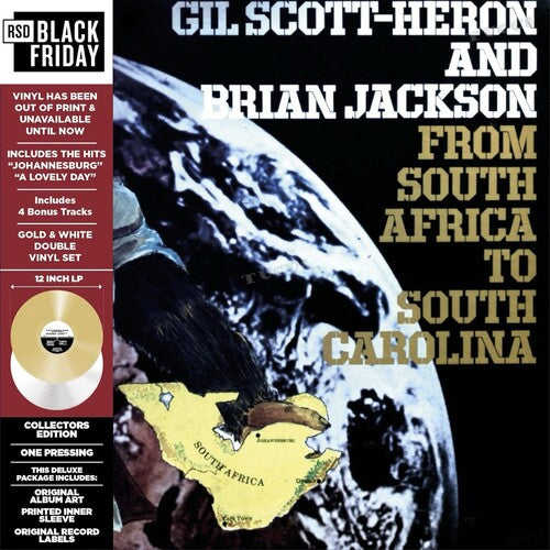 Black Friday 2024:  Gil Scott-Heron And Brian Jackson "From South Africa To South Carolina"  2xLP