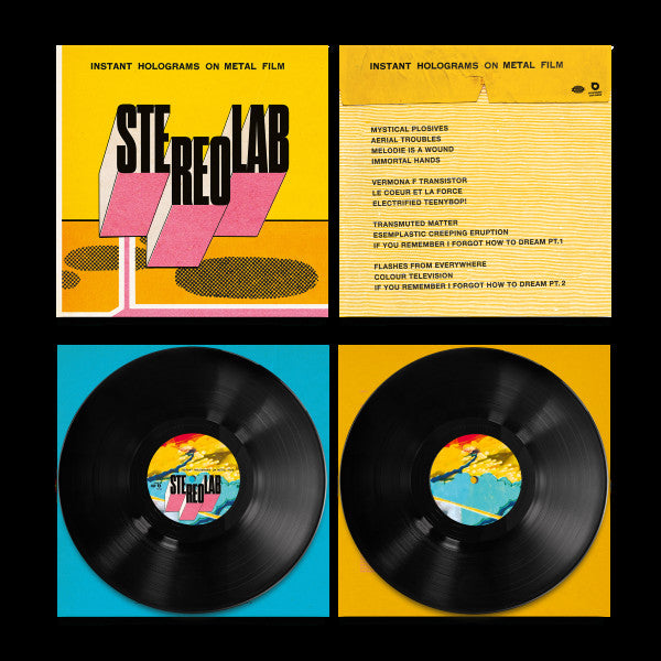 Stereolab "Instant Holograms On Metal Film" 2xLP