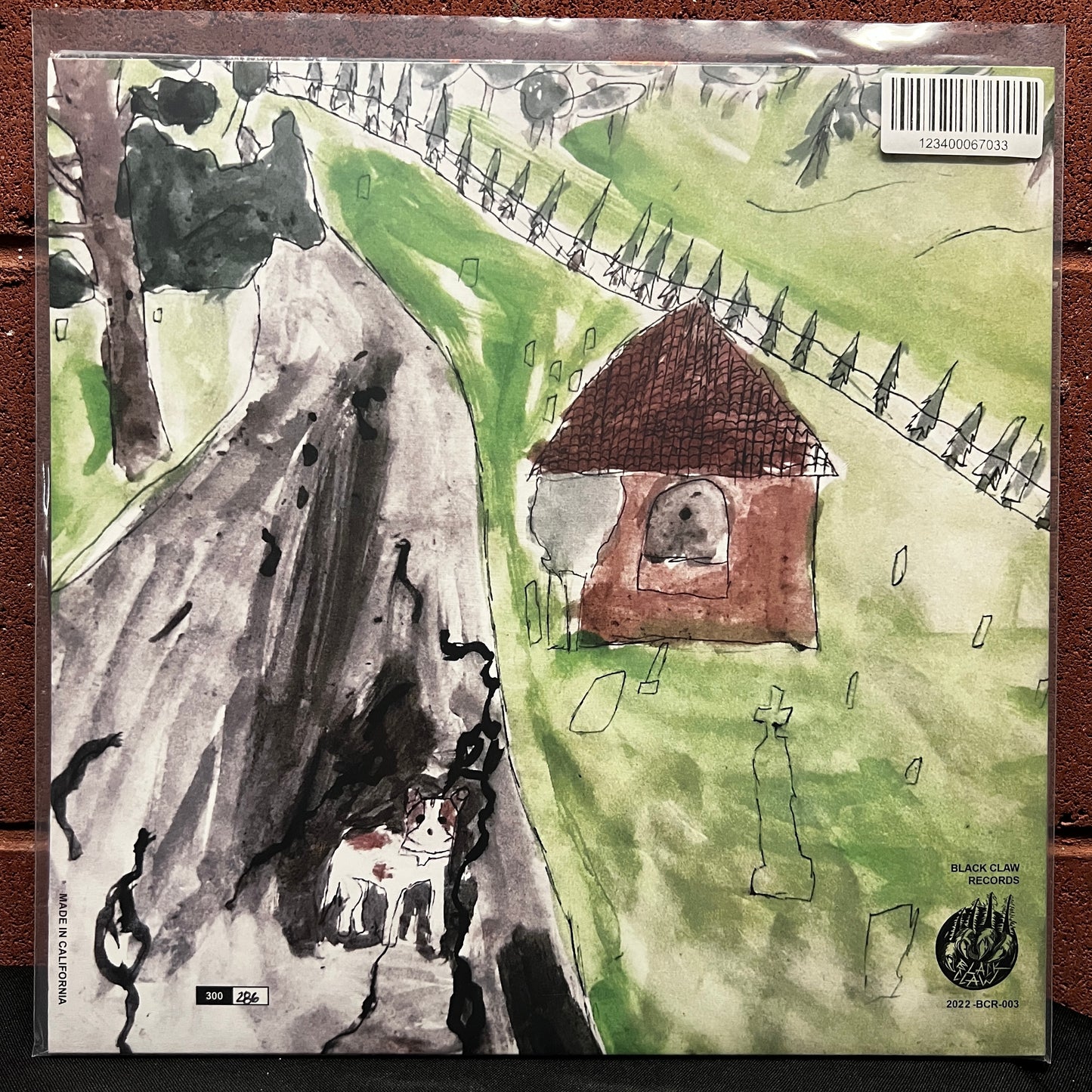 Used Vinyl: Bastard Collective / Mike Meanstreetz "S/T" LP (Clear w/Red Swirl Vinyl)
