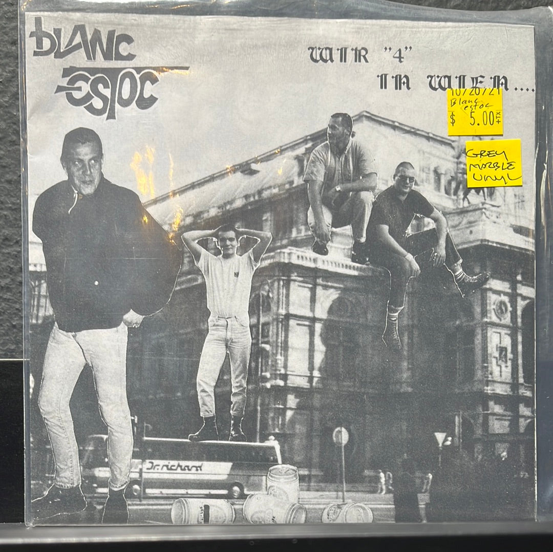 USED VINYL: Blanc Estoc “Wir 4 In Wien.....” 7" (Grey Marble Vinyl)