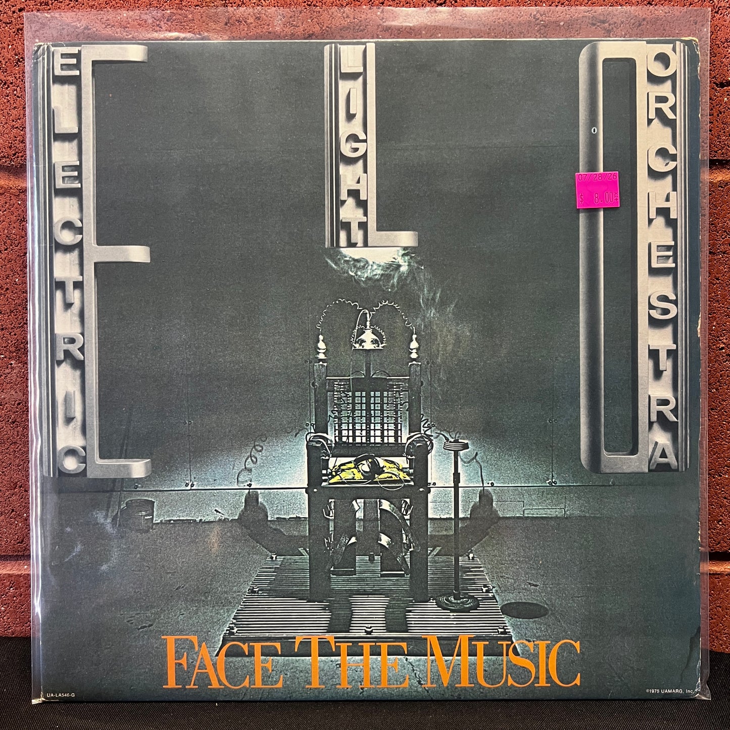 Used Vinyl: Electric Light Orchestra (ELO) "Face The Music" LP (1975 US pressing)
