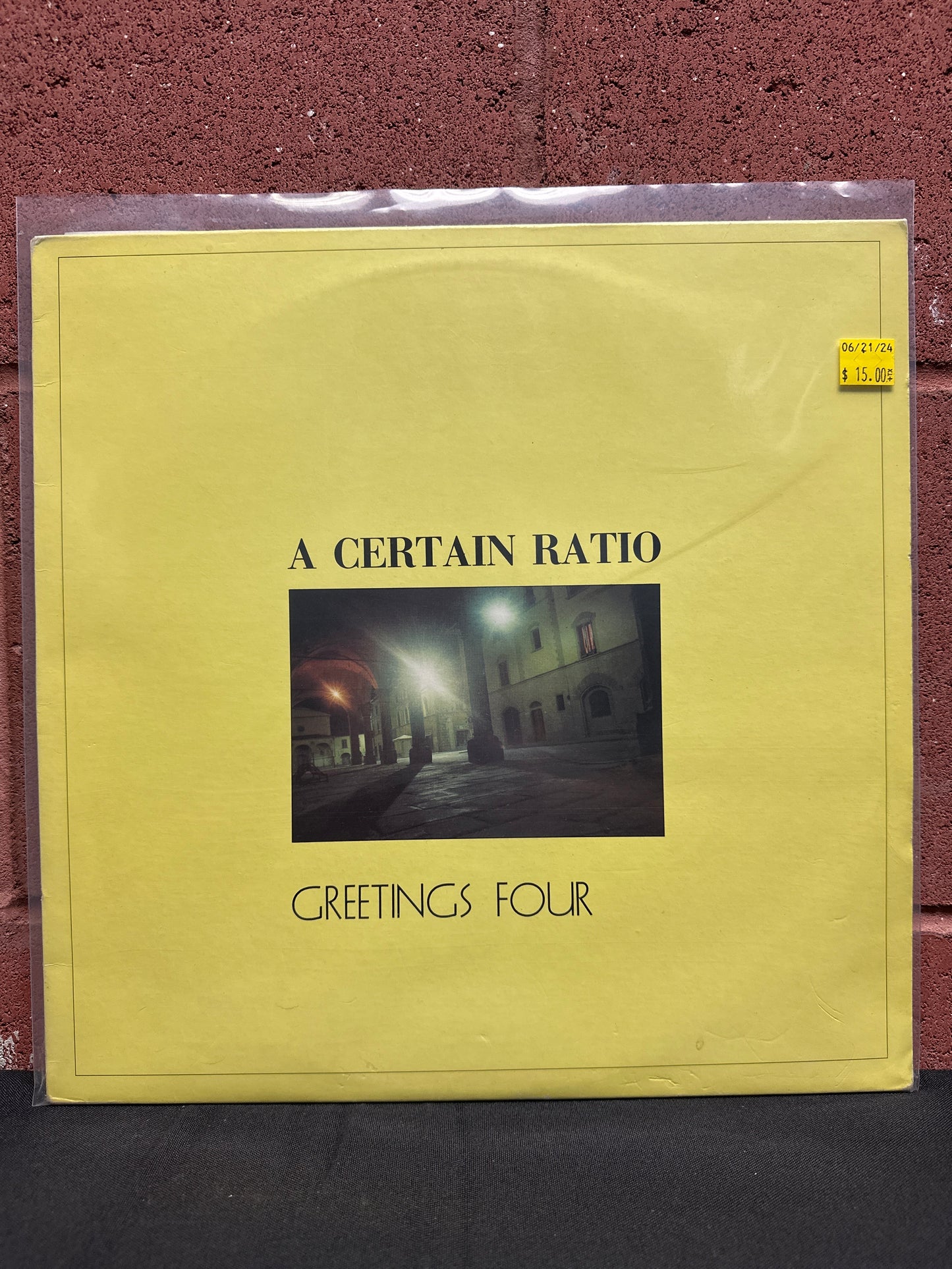 Used Vinyl:  A Certain Ratio ”Greetings Four” 12"