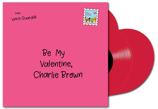PRE-ORDER: Vince Guaraldi "Be My Valentine, Charlie Brown (Selections From The Original Soundtrack)" 12" EP (Indie Exclusive Red Heart Shaped Vinyl)