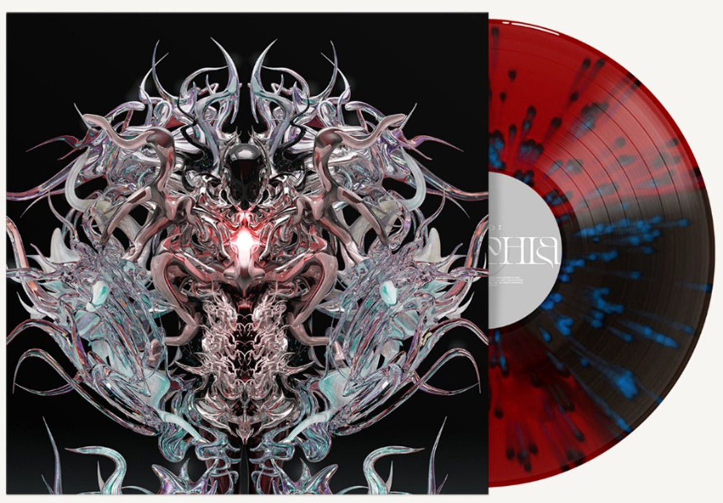 Polyphia "Remember That You Will Die" LP (Red/Black Ice w/ Blue Splatter Vinyl)