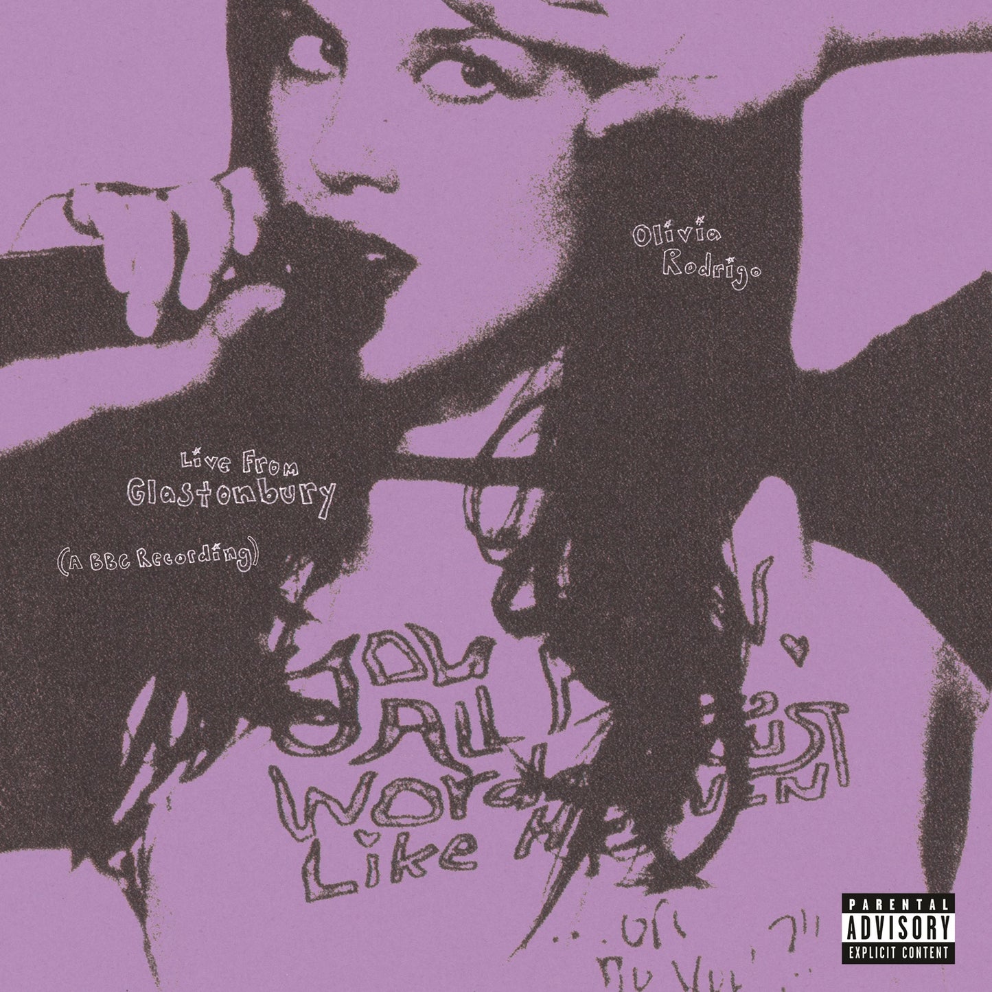 Olivia Rodrigo "Live From Glastonbury (A BBC Recording)" 2xLP (Light Blue/Cobalt Vinyl)