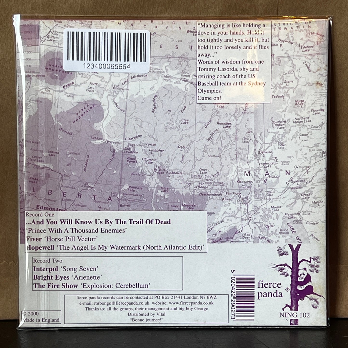 Used Vinyl: V/A "Clooney Tunes" 2x7" (w/ Interpol, Bright Eyes, Trail Of Dead etc)