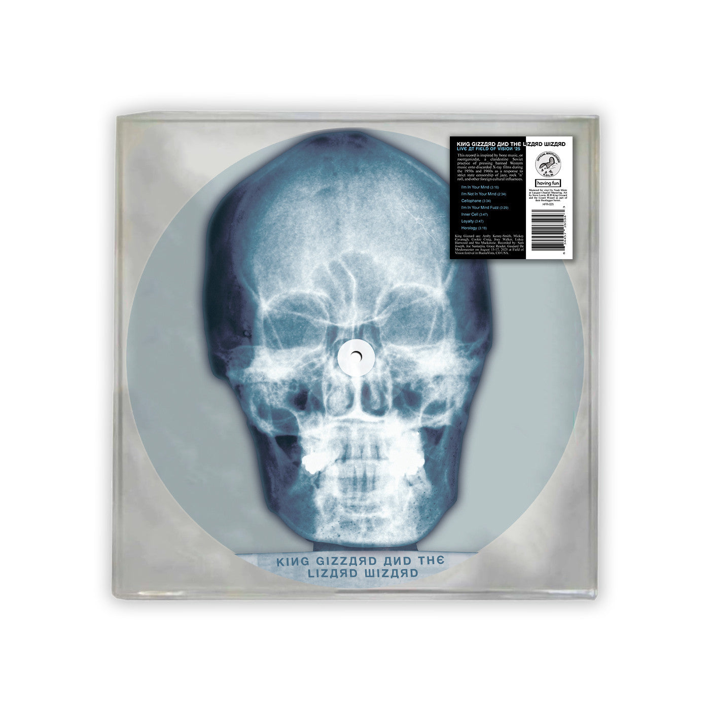 PRE-ORDER: King Gizzard & The Lizard Wizard "Skull X-Ray (DELUXE EDITION)" LP (Picture Disc)
