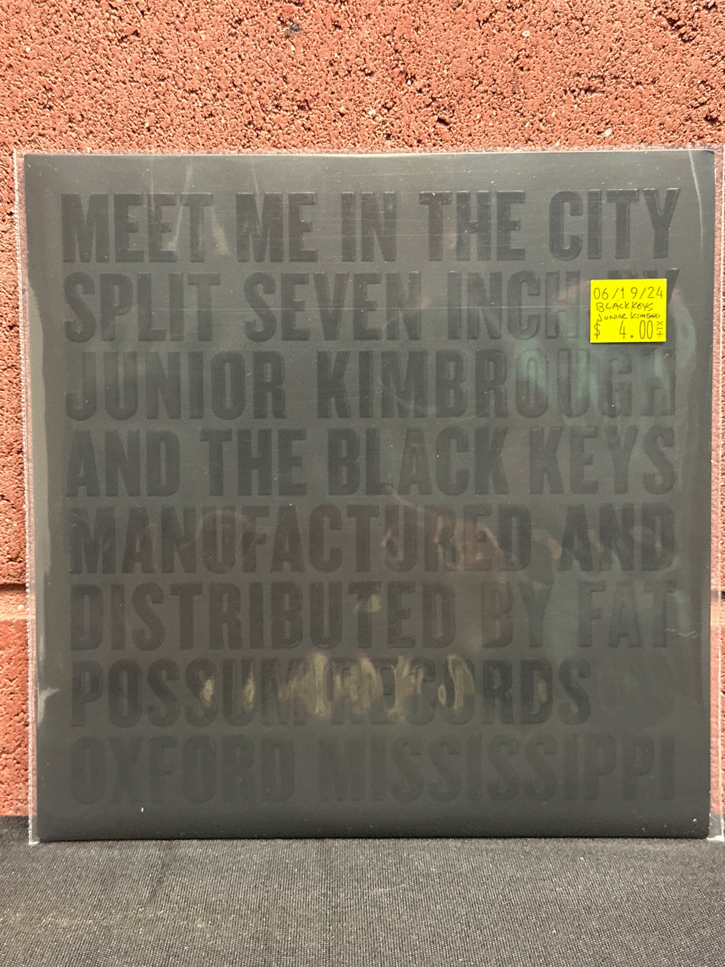 Used Vinyl:  Junior Kimbrough And The Black Keys ”Meet Me In The City” 7"