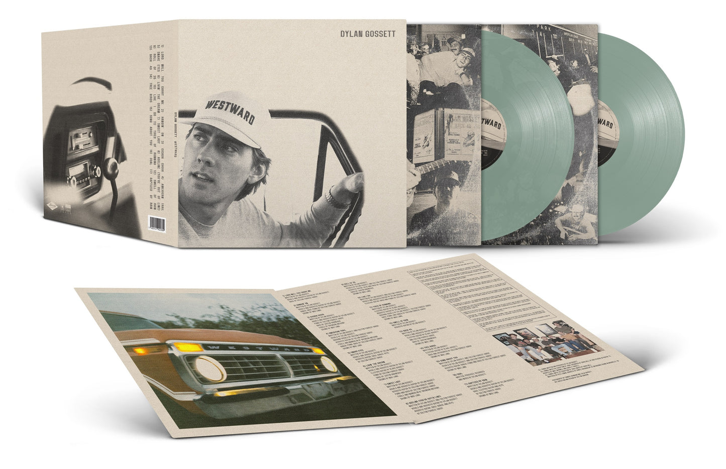 Dylan Gossett "Westward" 2xLP (Indie Exclusive Vintage Bottle Clear Vinyl)