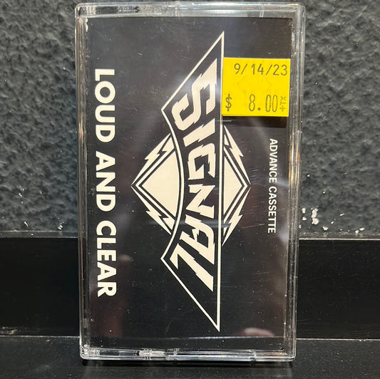 USED TAPE: Signal "Loud And Clear" Cassette (Advance Copy)