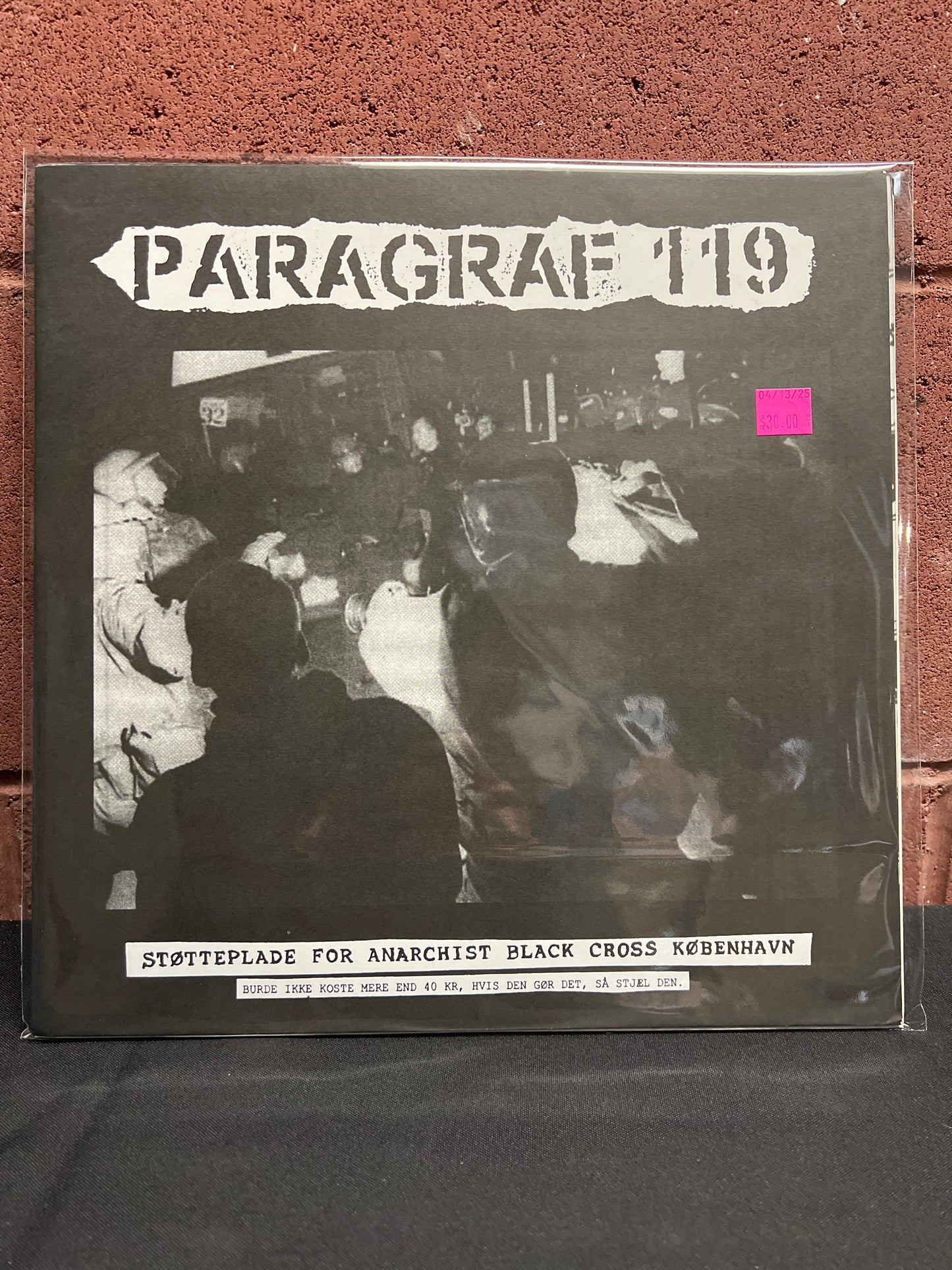 Used Vinyl: Paragraf 119 "Støtteplade For Anarchist Black Cross København" LP