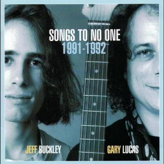 Jeff Buckley & Gary Lucas "Songs To No One" 2xLP (Denim Blue/White Vinyl)