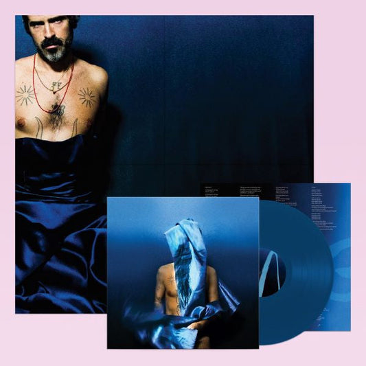 DAMAGED: Devendra Banhart "Flying Wig" LP (Indie Exclusive Opaque Blue)