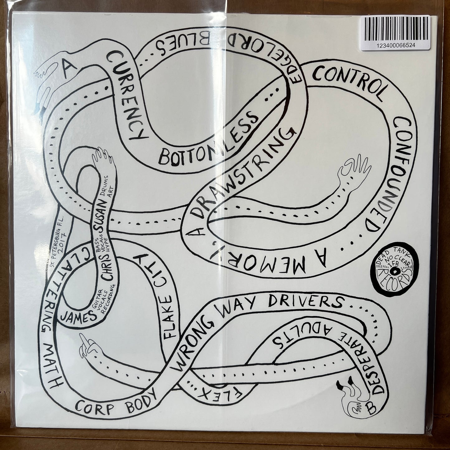Used Vinyl: Permanent Makeup "Scrape" LP (2017 Press - Mixed Color Vinyl)