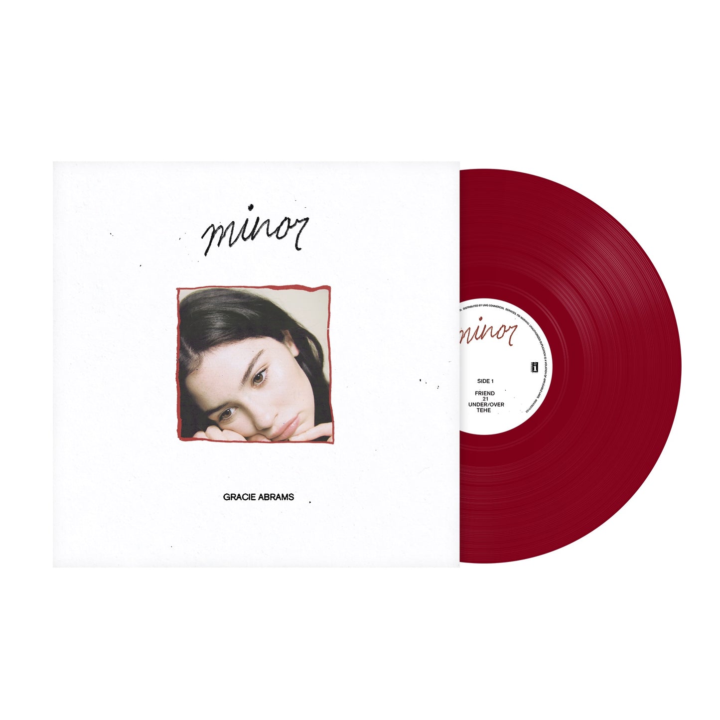 Gracie Abrams "minor (5 Year Anniversary)" 12" EP (Red Vinyl)