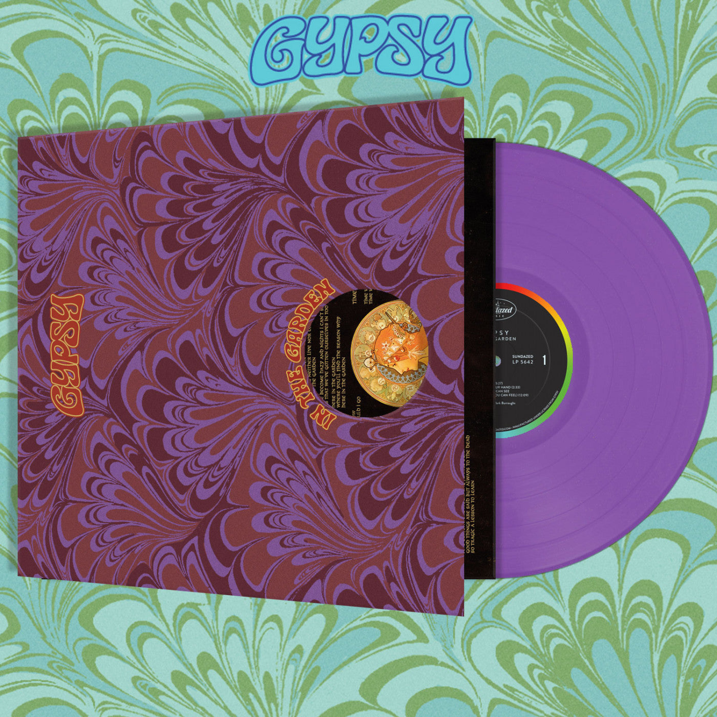 Gypsy "In The Garden" LP (Purple Vinyl)