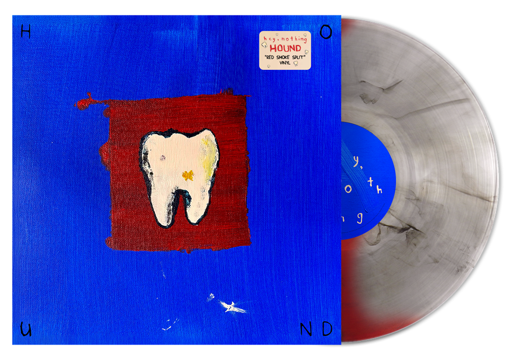 PRE-ORDER: hey, nothing "Hound" LP (Red Smoke Split Color Vinyl)