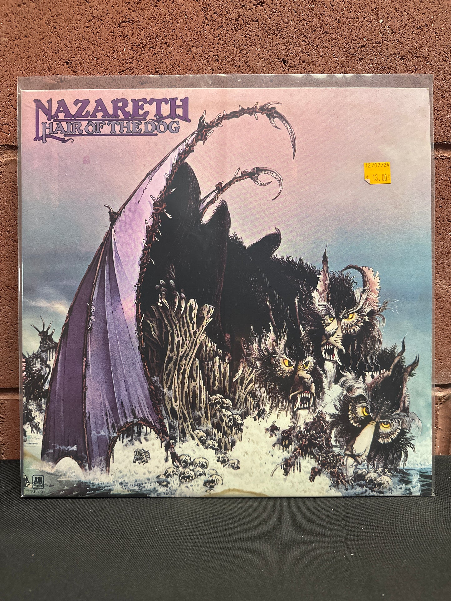 Used Vinyl:  Nazareth ”Hair Of The Dog” LP