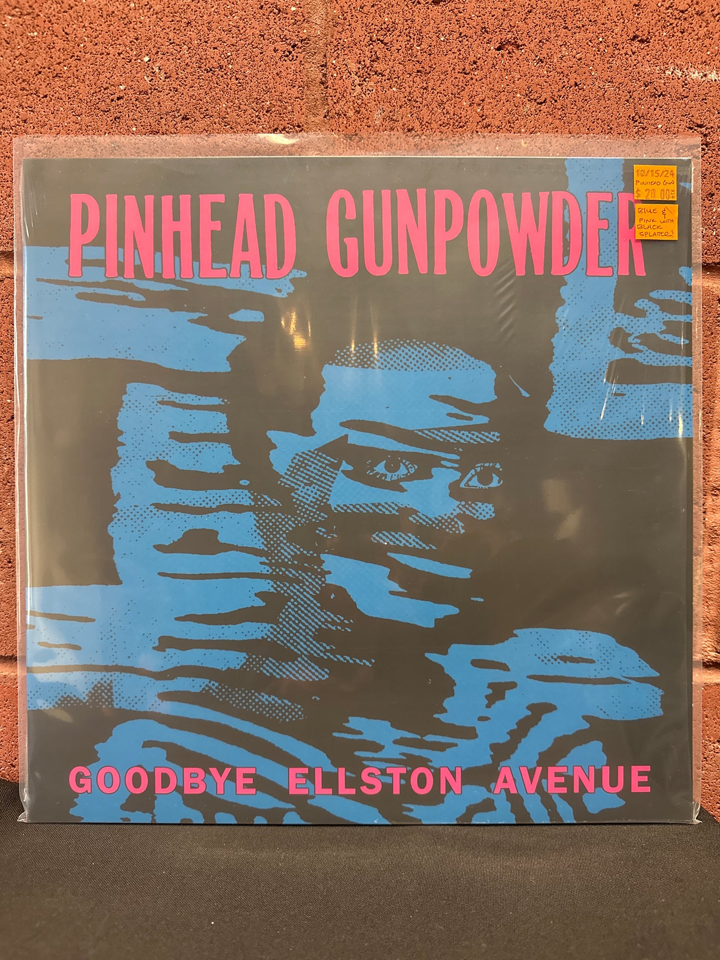 Used Vinyl:  Pinhead Gunpowder ”Goodbye Ellston Avenue” 12" (Blue & Pink with Black Splatter Vinyl)