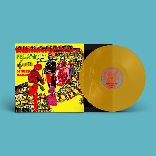 Fela Kuti "Why Black Men They Suffer" LP (Transparent Yellow)