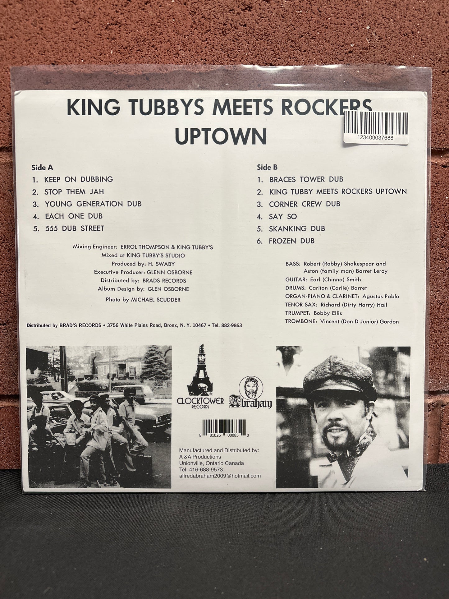 Used Vinyl:  Augustus Pablo ”King Tubbys Meets Rockers Uptown” LP (Gray vinyl)