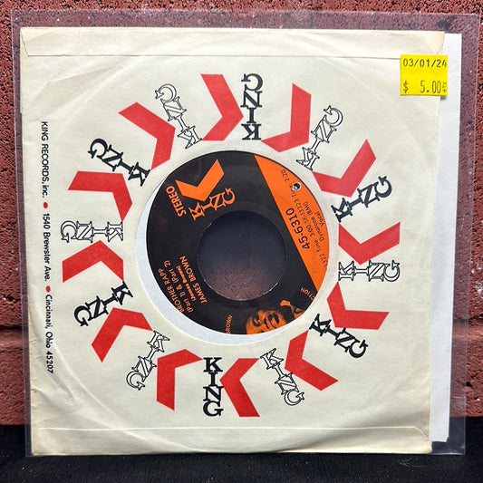 Used Vinyl:  James Brown ”Brother Rapp (Part 1) & (Part 2) / Bewildered” 7"