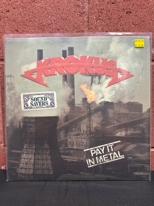 Used Vinyl:  Krokus ”Pay It In Metal” LP