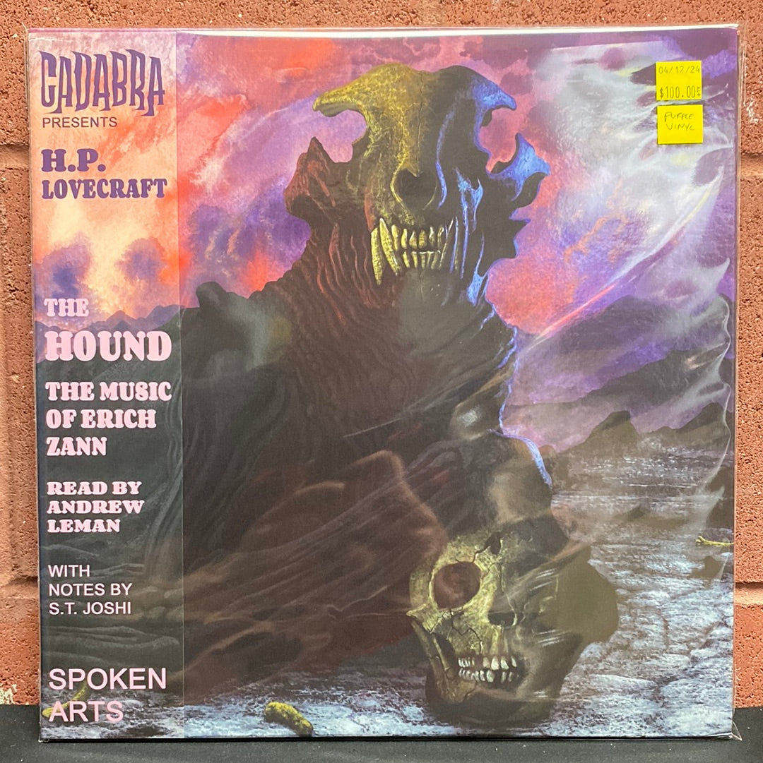 USED VINYL: Erich Zann & Andrew Leman "HP Lovecraft: The Hound" LP (Purple Vinyl)