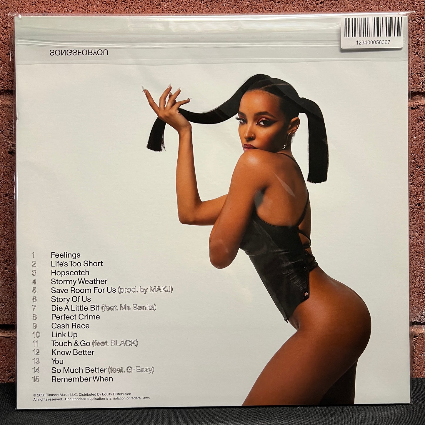 Used Vinyl: Tinashe "Songs For You" 2xLP (White vinyl)