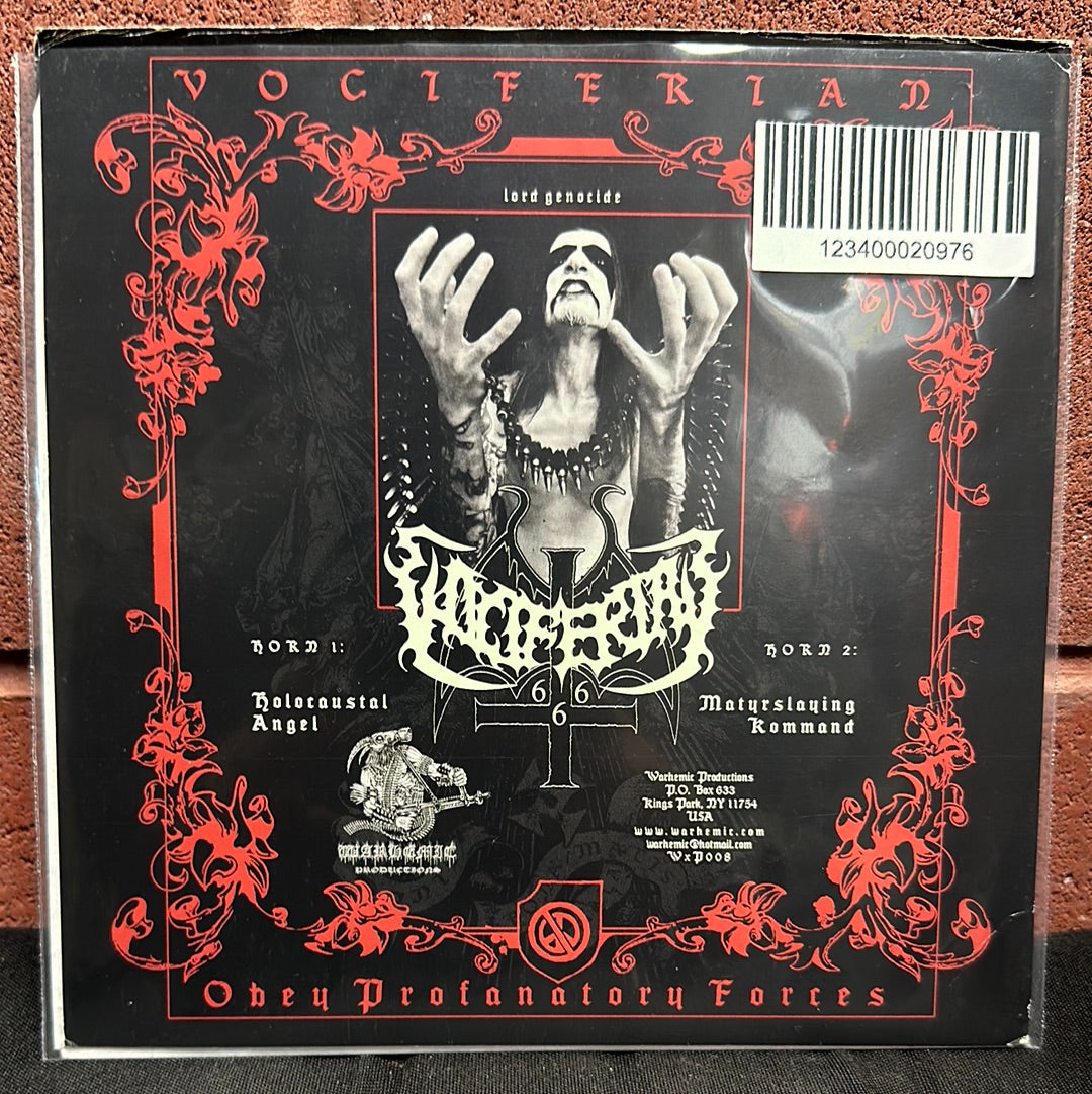 Used Vinyl:  Vociferian ”Horns of Armageddon” 7" (Gold vinyl)