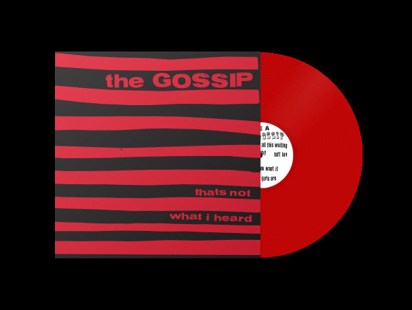 The Gossip "That's Not What I Heard" LP (Red Vinyl)