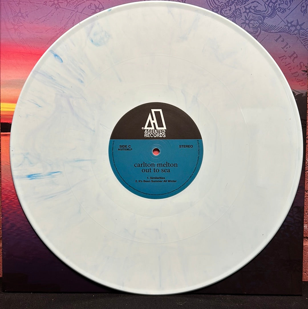 Used Vinyl:  Carlton Melton ”Out To Sea” 2xLP + CD (Blue vinyl)