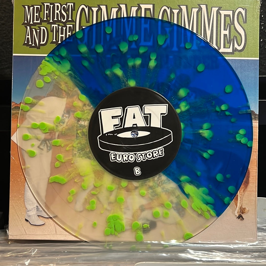 Used Vinyl:  Me First And The Gimme Gimmes ”Go Down Under” 10" (Split/Splatter Vinyl)