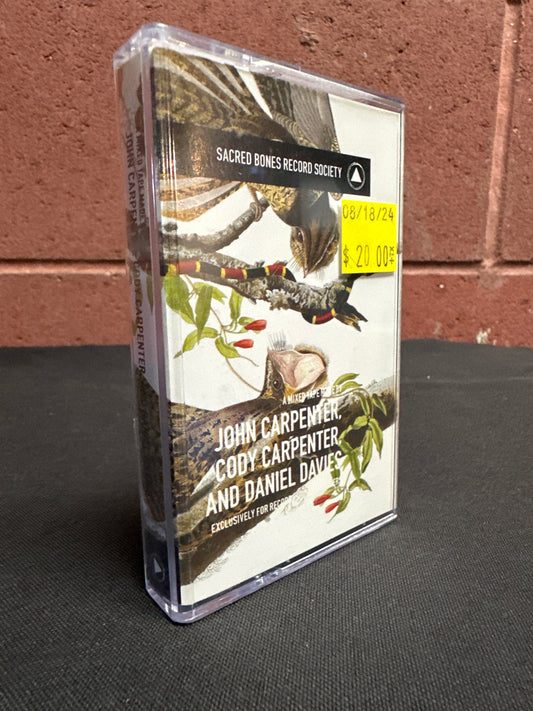 Used Cassette: V/A - "A Mixed Tape Made By John Carpenter, Cody Carpenter And Daniel Davies" Tape